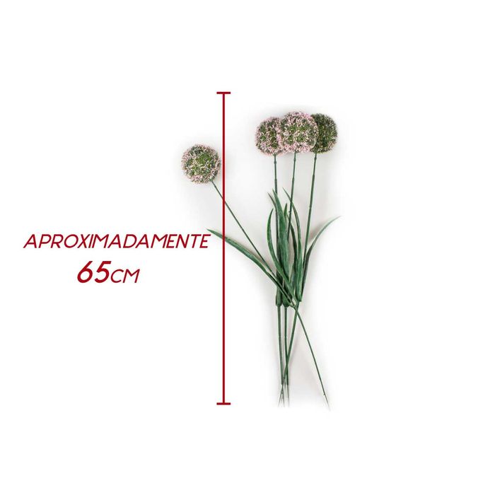 Kit 4 Ramos de Flor Artificial para Arranjo Permanente ST2384