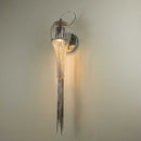 Arandela Clam em Vidro transparente e Corrente Metálica para GU10 AR1380CR ST1908