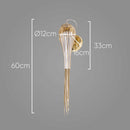 Arandela Clam em Vidro e Corrente Metálica Dourada para GU10 AR1380DO ST1908