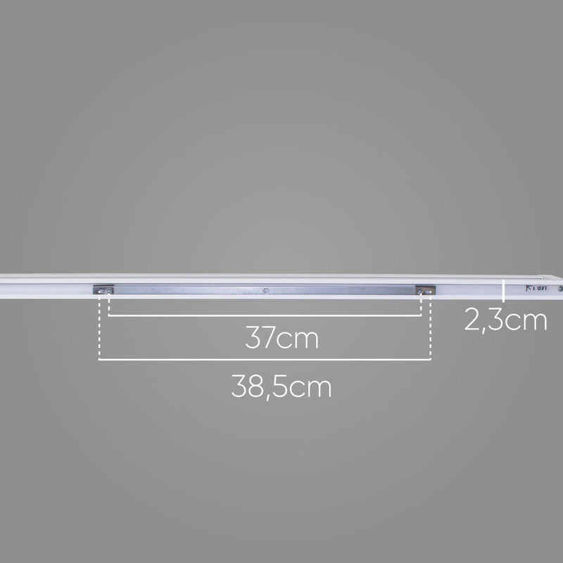 Arandela Branca Fit LED 13,2W Luz Direcionável 3000k Newline AR15004LED1-BT ST2064