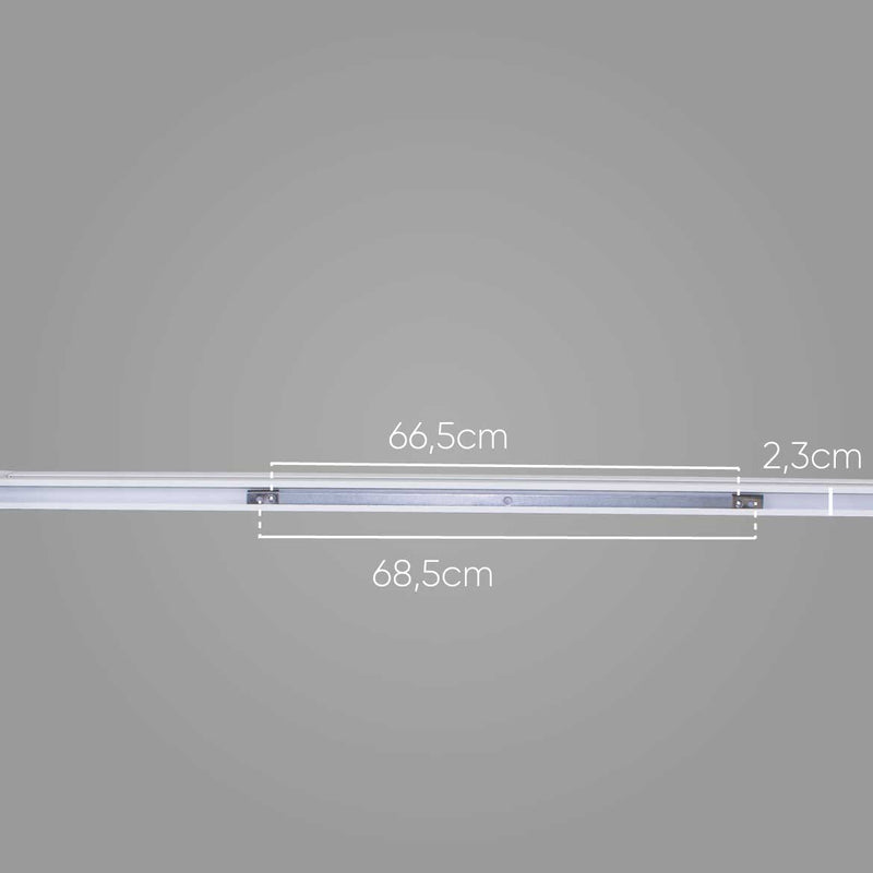 Arandela Fit Branca LED 17,6W Luz Direcionável 3000k Newline AR15005LED1-BT ST2062