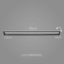 Arandela Fit Preta LED 17,6W Luz Direcionável 3000k Newline AR15005LED1-PT ST2062