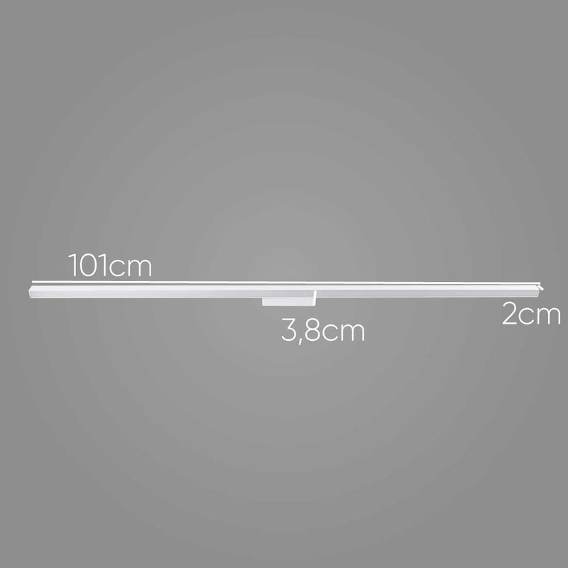 Arandela Branca Fit LED 17,6W Linear 106cm 3000k Newline AR15015LED1-BT ST2065