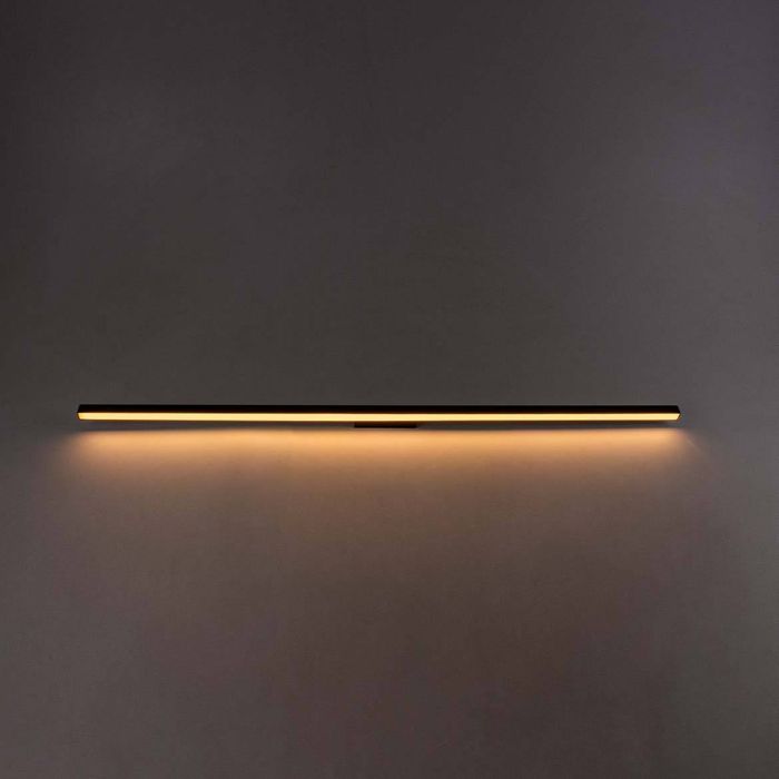 Arandela Preta Fit LED 17,6W Linear 106cm 3000k Newline AR15015LED1-PT ST2065
