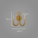 Arandela Cissy 10W 3000k Dourada AR1507 Studioluce ST2463