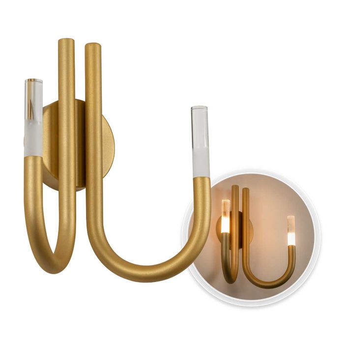 Arandela Cissy 10W 3000k Dourada AR1507 Studioluce ST2463