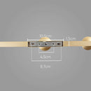 Arandela Orbit Dourada 2 Globos Vidros Casual Light ARH1535DO St2060