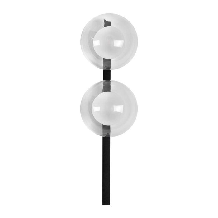 Arandela Orbit Preta  ARH1535TRPT Globo Esfera Vidro Studioluce ST2060