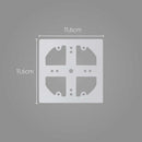 Acessório Puncionado Para Arandela Quasar E ACS4106 St423-Starlumen-