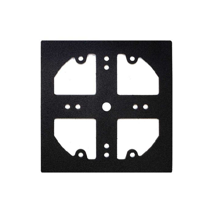 Acessório Puncionado Para Arandela Quasar E ACS4106 St423-Starlumen-Preto-Bivolt-