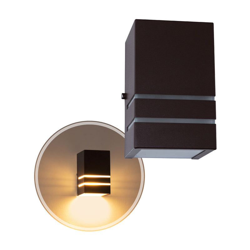 Arandela 1 facho com frisos p/ lâmpada E27 ST294-Starlumen-