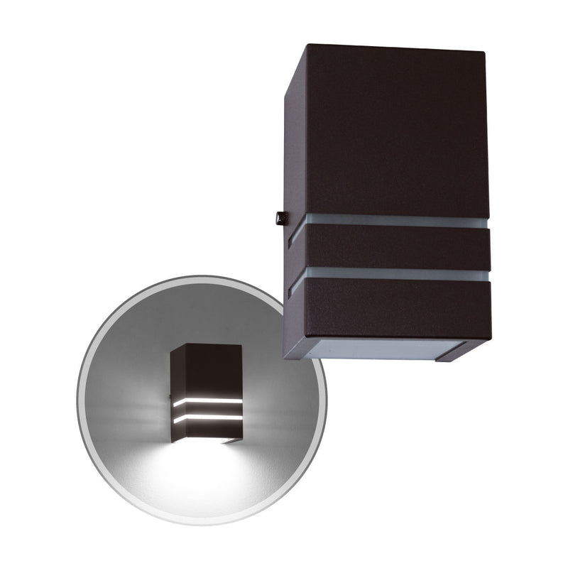 Arandela 1 facho com frisos p/ lâmpada E27 ST294-Starlumen-