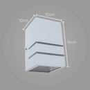 Arandela 1 facho com frisos p/ lâmpada E27 ST294-Starlumen-