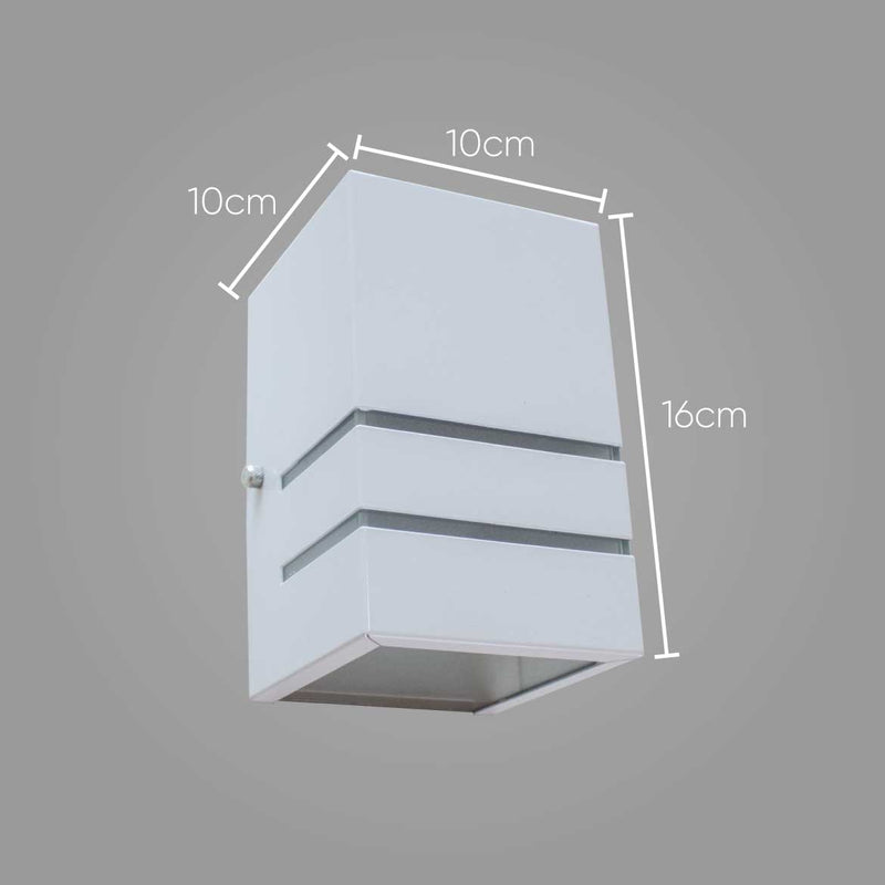 Arandela 1 facho com frisos p/ lâmpada E27 ST294-Starlumen-
