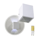 Arandela 2 Facho Efeito Parede Muro Externa + LED 5W ST678-Starlumen-