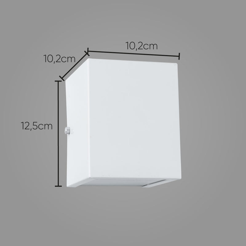 Arandela 2 Facho Efeito Parede Muro Externa + LED 5W ST678-Starlumen-