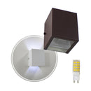 Arandela 2 Facho Efeito Parede Muro Externa + LED 5W ST678-Starlumen-