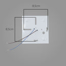 Arandela 2 Facho Efeito Parede Muro Externa + LED 5W ST678-Starlumen-