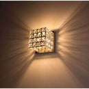 Arandela 2 Fachos De Cristal Legítimo K9 E Inox AR-4558 St4558-Starlumen-