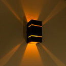 Arandela 2 Focos E Frisos Externa Parede Muro Slim St427-Starlumen-