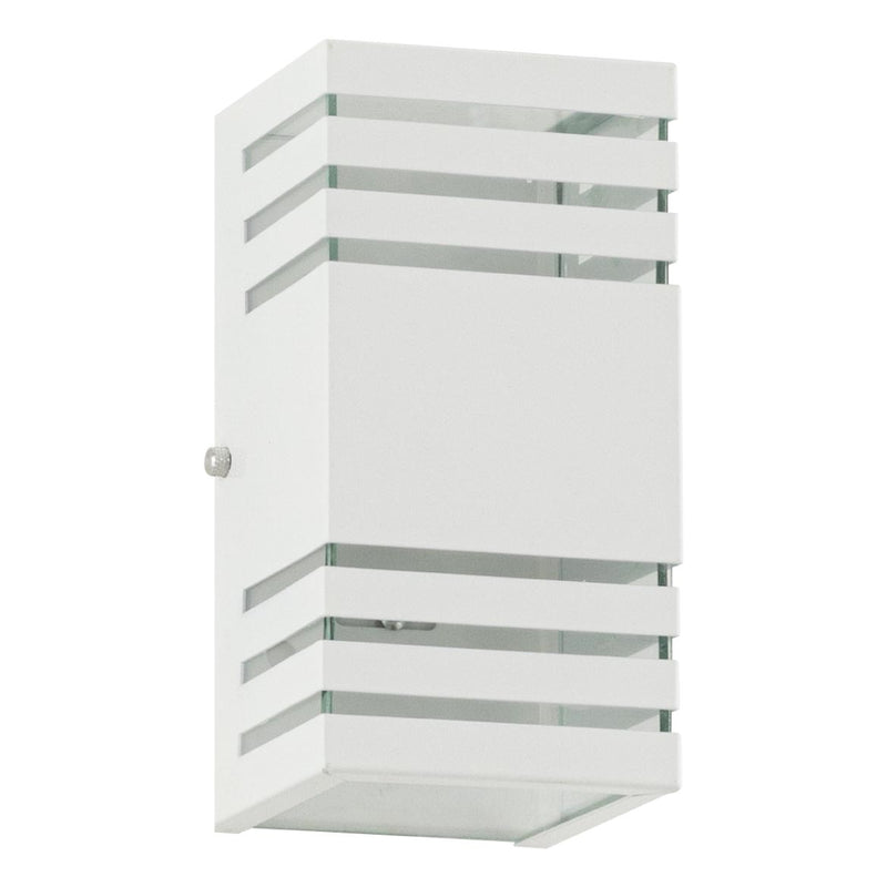 Arandela 2 Focos Efeito 6 Frisos Alumínio Externa Branco ST2754-Starlumen-