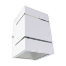 Arandela 2 Focos com Frisos e Fachos St327-Starlumen-Branco-