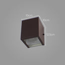 Arandela 2 fachos para parede muro externa e interna ST678-Starlumen-