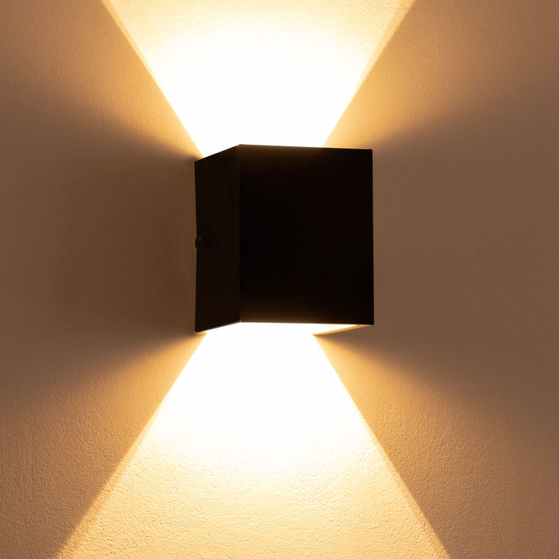 Arandela 2 fachos para parede muro externa e interna ST678-Starlumen-