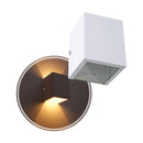 Arandela 2 fachos para parede muro externa e interna ST678-Starlumen-Branco-