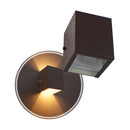 Arandela 2 fachos para parede muro externa e interna ST678-Starlumen-Marrom-