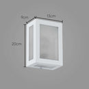 Arandela 5 Vidros Externa Alumínio Vidro Retangular St569-Starlumen-