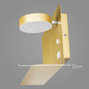 Arandela Aixa Dourada para Cabeceira com LED 8W e USB ZR123GD Starlux ST2491-Starlux-Starlumen