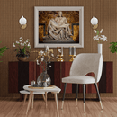 Arandela Angel Ouro Fosco e Branco L18 X H24 cm para 1x G9 LtT010- WH Starlux ST2612-Starlux-Starlumen