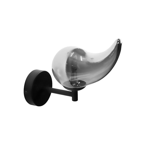 Arandela Angel Preto Fosco L18 X H24 cm para 1x G9 LtT010-SKY Starlux ST2612-Starlux-Starlumen