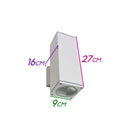 Arandela Are Externa LED Integrado 27cm 20W 3000k 112 BF ST1706-Starlux-Starlumen