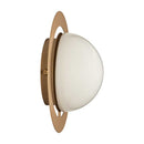 Arandela Artemis Ouro Fosco Globo em Vidro P/ LED G9 VL010-MG Starlux ST2528-Starlux-Starlumen