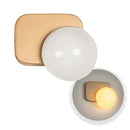 Arandela Artemis Ouro Globo Vidro para G9 VL006-MG Starlux ST2518-Starlux-Starlumen