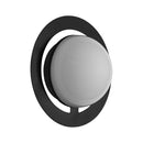 Arandela Artemis Preto Fosco Globo em Vidro P/ LED G9 VL010-BK Starlux ST2528-Starlux-Starlumen