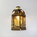 Arandela Artesanal Ouro Velho Latão Rainha 34cm 015 St1439-Starlumen-