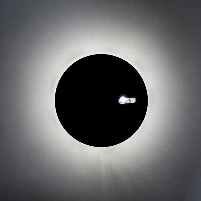 Arandela Balizador Code Preta LED Integrado 1,8W 4000k 71527 PT ST1808-Starlux-Starlumen