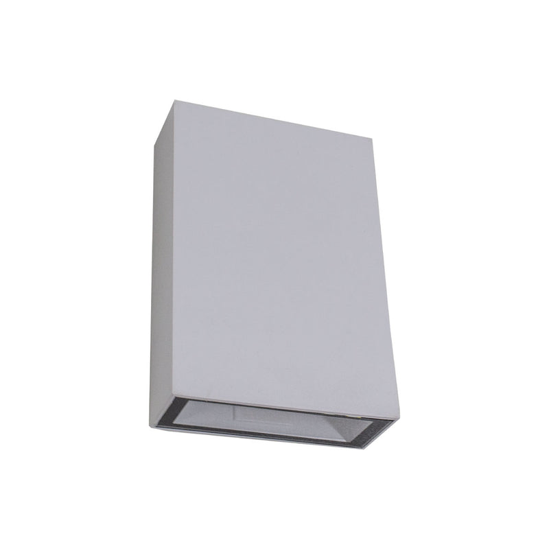Arandela Blindada Branca Efeito 2 Fachos Duplo LED 4W 3000k ST1238-Starlumen-