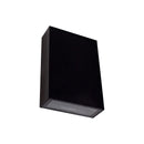 Arandela Blindada Preta Efeito 2 Fachos Duplo LED 4W 3000k ST1238-Starlumen-