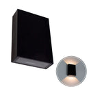 Arandela Blindada Preta Efeito 2 Fachos Duplo LED 4W 3000k ST1238-Starlumen-Preto-