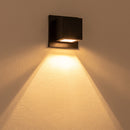 Arandela Box Cubo Pequena 1 Facho Parede Muro St1319-Starlumen-