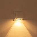 Arandela Box Cubo Pequena 1 Facho Parede Muro St1319-Starlumen-