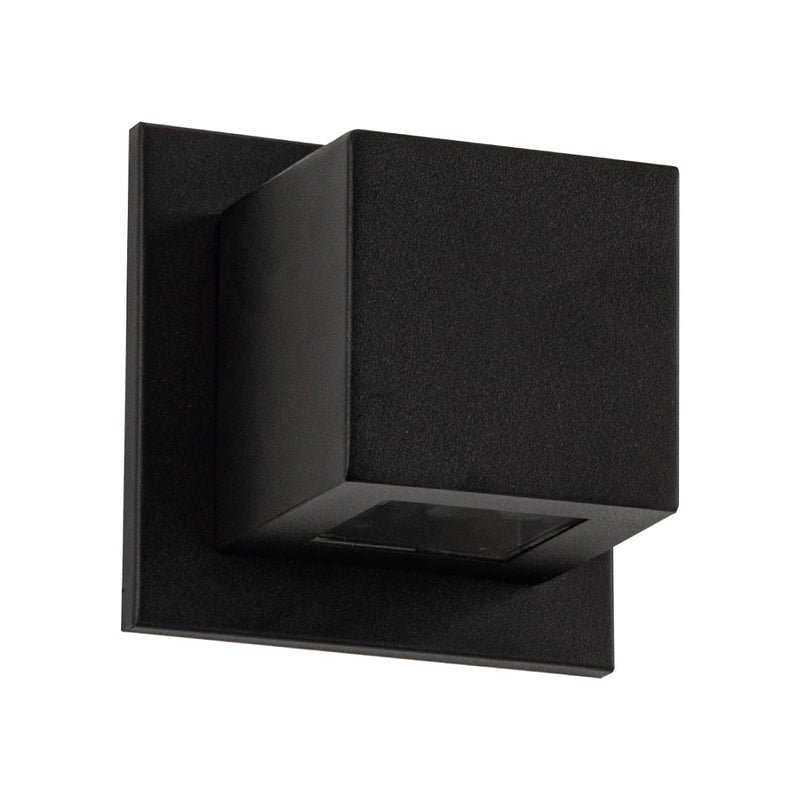 Arandela Box Cubo Pequena 2 Fachos Parede Muro St1318-Starlumen-