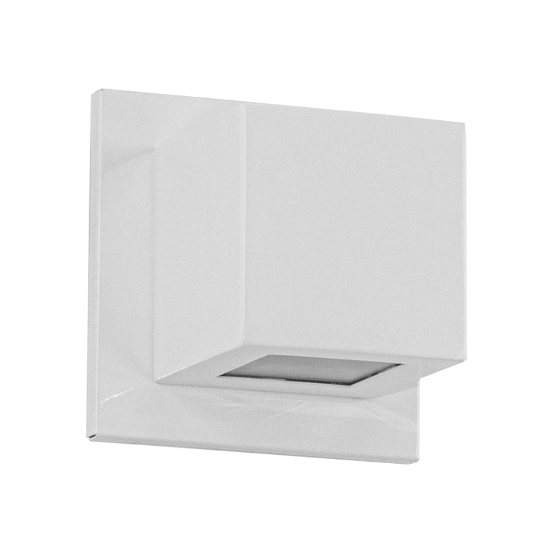 Arandela Box Cubo Pequena 2 Fachos Parede Muro St1318-Starlumen-