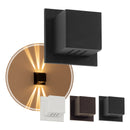 Arandela Box Cubo Pequena 6 Fachos Parede Muro St1317-Starlumen-