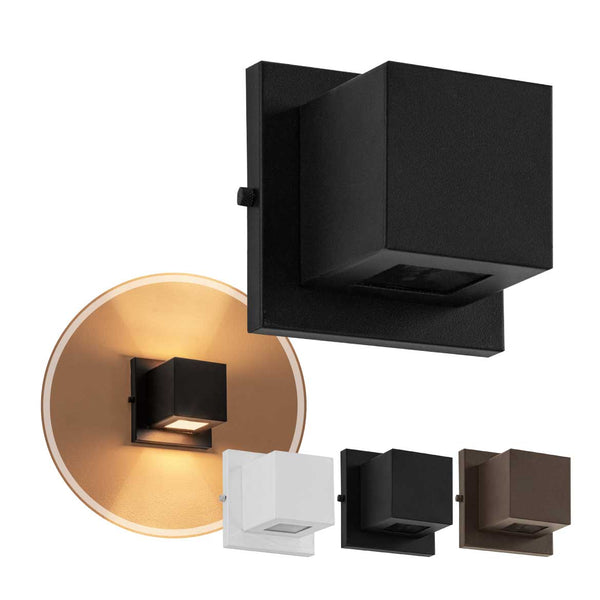 Arandela Box Lindo Efeito 2 Fachos Muro Parede Externa St891-Starlumen-