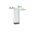 Arandela Branca Efeito 2 Fachos Duo Led 5w 3000k Ip65 DS9839 St2188-Starlumen-